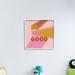 Stupell Industries Be the Good Positivity Phrase Geometric Pop by Sd Graphics Studio - Textual Art Canvas in White | 36 H x 36 W x 1.5 D in | Wayfair