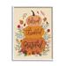 Stupell Industries Blessed Thankful Grateful Sentiments Stacked Orange Pumpkins by Nina Seven - Textual Art Canvas | 30 H x 24 W x 1.5 D in | Wayfair