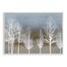 Stupell Industries Abstract Forest Line White Bare Tree Silhouettes by - Graphic Art Wood in Brown | 10 H x 15 W x 3 D in | Wayfair ae-912_wd_10x15