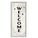 Stupell Industries Spooky Spiderweb Welcome Sign Festive Halloween Greeting by Sally Swatland - Textual Art Canvas in White | Wayfair