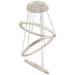 Everly Quinn 6 - Light Unique/Statement Tiered LED Chandelier Metal | Wayfair CE5579AC4A404B4882C82FEC89A775D7