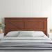 Sand & Stable™ Faulkner Solid Wood Panel Headboard Wood in Brown/Green | 46.5 H x 54.92 W x 1.25 D in | Wayfair 824E82B4E2DD4763BAB3DEB3B5297644