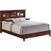 Glory Furniture Burlington Upholstered Storage Standard Bed Metal in Brown | 48 H x 80 W x 87 D in | Wayfair G2400B-KB2