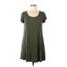 Socialite Casual Dress - Shift: Green Dresses - Women's Size Medium