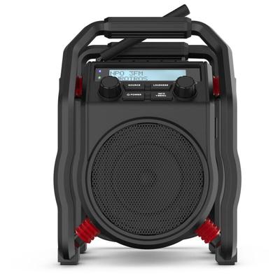 Perfectpro - Baustellenradio UBOX400R mit Netzbetrieb oder 9x aa Akku-Batterien