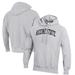 Men's Champion Heathered Gray Keene State Owls Reverse Weave Fleece Pullover Hoodie