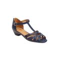 Extra Wide Width Women's The Josephine Pump By Comfortview by Comfortview in Navy (Size 10 WW)