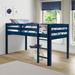 Mack & Milo™ Fincham Solid Wood Loft Bed by Mack & Milo in Blue | 46.5 H x 42.5 W x 80 D in | Wayfair A5ADB043A247451BB2F6CC1FECCBE77B