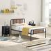 Trent Austin Design® Miramontes Bedroom Set Bed Frame & Nightstand Set Wood/Metal in Black | Twin | Wayfair 5CC7F06D7909447EA175F0DBD84D8887