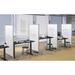 Inbox Zero Mobile Double Sided Magnetic Whiteboards - Multiple Sizes Steel in Gray/White | 64 H x 43 W x 23 D in | Wayfair