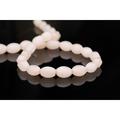 Hand-Cut Oval Peach Quartz Crystal Beads Semi Precious Gemstones Size: 15x11mm Crystal Energy Stone Healing Power for Jewelry Making