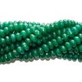 Dyed Faceted Rondelle Beads 13x18mm 15.5 Emerald Green Jade Faceted Rondelle Beads Genuine Gemstone Natural Jewelry Making