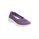 Women's CV Sport Laney Slip On Sneaker by Comfortview in Sweet Grape (Size 11 M)