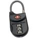 Briggs Andamp Riley Tsa Cable Lock, Black