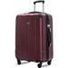 Spinner Luggage with Built-in TSA and Protective Corners, P.E.T Light Weight Carry-On 20" 24" 28" Suitcases (28 inch, Mahogany Red)