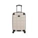 Ben Sherman Nottingham ABS Plastic Carry-On Luggage, Light Gold (180353LG)