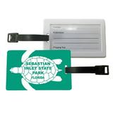 Sebastian Inlet State Park Florida Turtle Design Souvenir Travel Luggage Tag 2-Pack