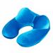 Clearance! U-Shape Travel Pillow for Airplane Inflatable Neck Pillow Travel Accessories 4 Colors Comfortable Pillows for Sleep Home Textile Light Blue