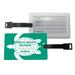 Public Beach Access Georgia Turtle Design Souvenir Travel Luggage Tag 2-Pack