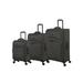 it luggage Authorship 3 Piece Softside Expandable Spinner Luggage Set