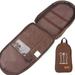 Camping Travel Cooking Utensils Organizer Travel Bag Portable Pouch for BBQ Camp Cookware Kitchen Kit Brown