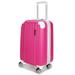 Miami CarryOn Collins 20" Expandable Spinner Carry-on Suitcase (Pink)