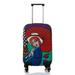 BiggDesign Handside Carry-on Spinner Luggage Rolling Ride-on Travel Trolley Functional Suitcase %100 ABS Raw Material Colorful Girl Printed 360Â° Swivel Casters, Lock System 18''