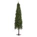 The Holiday Aisle® 7' H Slender Green Cashmere Christmas Tree | 84 H x 23 W in | Wayfair F6746E9FD43A4484AF836F63CFF8DADC