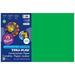 Tru-Ray Construction Paper Festive Green 12 x 18 50 Sheets Per Pack 5 Packs