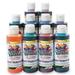 S&S Worldwide Color Splash! Liquid Watercolor Paint 10 Vivid Colors 8-oz Flip-Top Bottles For All Watercolor Painting Use to Tint Slime Clay Glue Shaving Cream Non-Toxic. Pack of 10