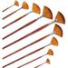 Paint Brushes Set 9 Pcs Paint Brushes for Acrylic Painting Oil Watercolor Acrylic Paint Brush Artist Paintbrushes for Watercolor Kids Adult Drawing Arts Crafts Supplies