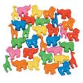 Zoo Animal Pony Beads - Craft Supplies - 200 Pieces