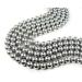 10mm 16 Strand Silver Shell Pearl Round Beads Genuine Gemstone Natural Jewelry Making