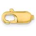 4.2mm 14k Yellow Gold Lightweight Lobster Clasp