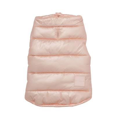 maxbone Arabella Peach Puffer Dog Vest, Small