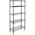 Wire Storage Shelves 5 Tier Shelf Metal Storage Racks and Shelving Rack Wire Storage Shelves for Garage Metal Storage Shelving Epoxy Steel Wire Shelving Unit and Storage 35 x13.8 x70.8 S1623