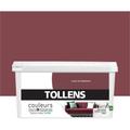 Tollens - Peinture Couleurs pour Murs et Boiseries Toutes pièces - Ultra résistante - Satin - Lie