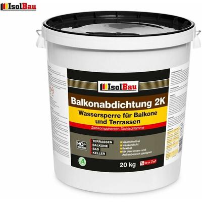 Isolbau - Balkonabdichtung Dichtset Dichtband Tiefengrund Dichtbahn Innenecke Quarzgrund Image