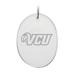 VCU Rams 2.75'' x 3.75'' Glass Oval Ornament