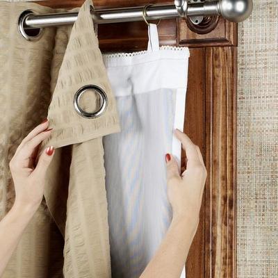 Ultimate Blackout Curtain Panel Liner White, 45 x 56, White