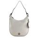 Mandarina Duck Schultertasche Grau (Pearl) Mellow Leather P10fzt75 26 x 28 x 9,5 (L x H x B)