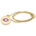 Women's Gold UChicago Maroons Pendant Necklace