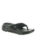 Skechers Performance Go Walk Arch Fit-Dazzle - Womens 10 Black Sandal Medium