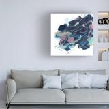 Everly Quinn June Erica Vess 'Abstract Lily Pond II' Canvas Art Canvas in Black | 35 H x 35 W x 2 D in | Wayfair 7A52A834740E4E9E8414229FC9507B64