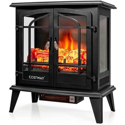 Costway 25 Inch Freestanding Electric Fireplace He...