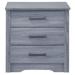 Hudson 3-Drawer Nightstand (23 in. H x 18 in. W x 22 in. D)