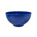 Achla Designs 16" W Round French Blue Galvanized Steel Bowl Planter, Indoor Outdoor Use