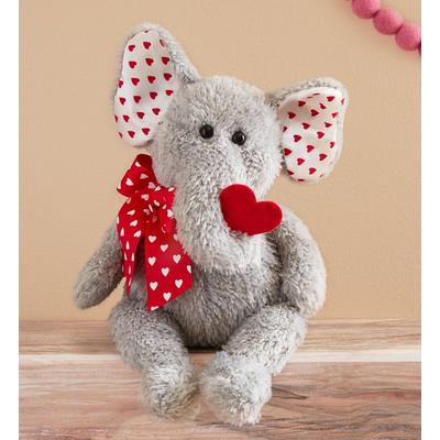 Bearington® Hugh Lovesyou Elephant Plush with Cookies Elephant Plush by 1-800 Flowers