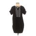 Old Navy Casual Dress - Shift: Black Solid Dresses - Women's Size X-Small