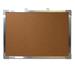 Flipside Products Aluminum Framed Wall Mounted Bulletin Board Cork/Metal in Brown/Gray | 18 H x 18 W in | Wayfair 10210